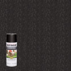 Rust-Oleum Stops Rust Hammered Black Spray Paint 12 oz