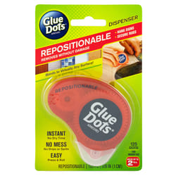 Glue Dots  Repositional  Medium Strength  Glue  Double-Sided Adhesive Dispenser  125 pc. 