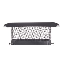 HY-C Shelter various in. Powder Coated Steel Chimney Cap