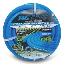 BluBird AG-Lite 1 in. D X 50 ft. L Heavy Duty Farm and Ranch Hose