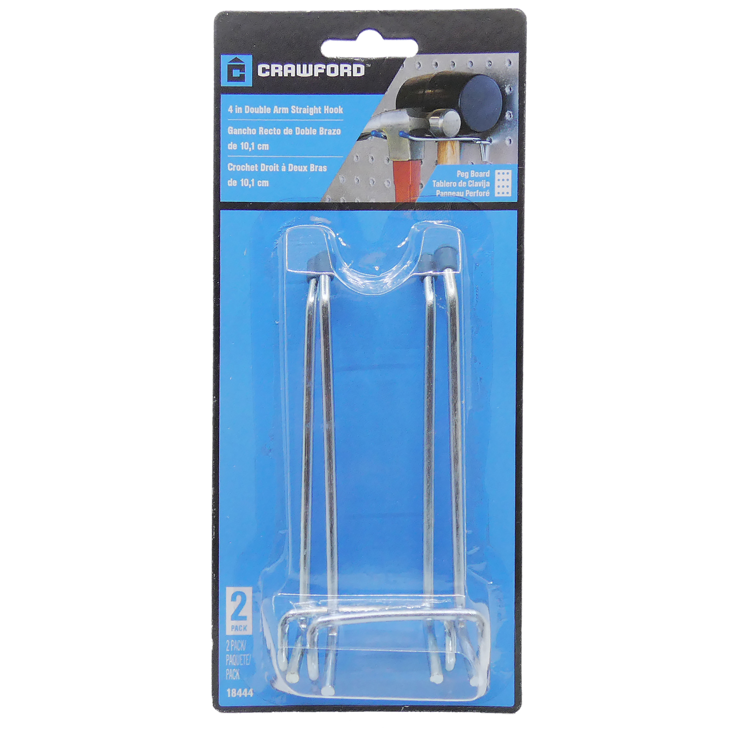 12-Pack Pegboard Mounting Kit - Zinc Plated Steel Hardware For Tool Organization