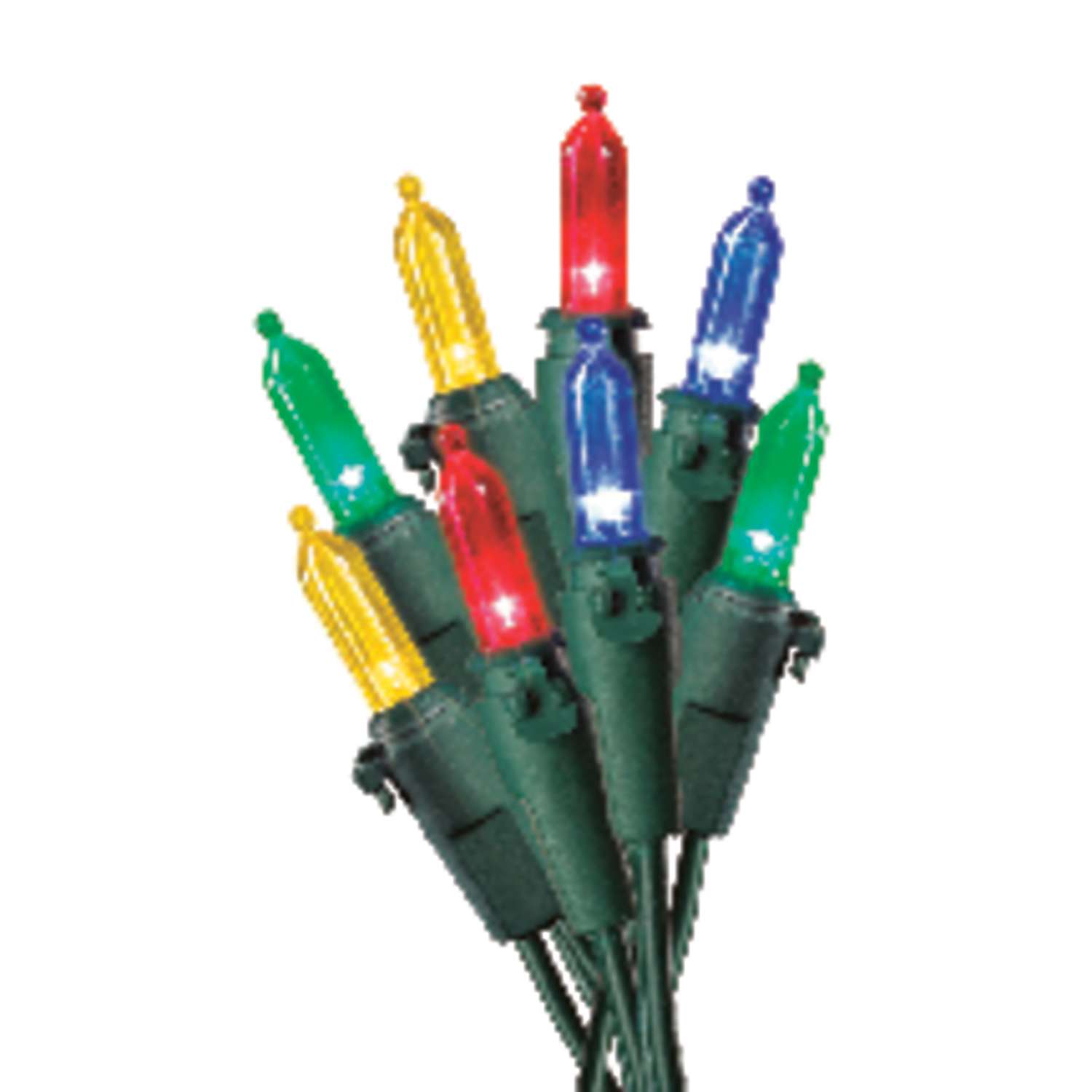 Celebrations LED Multicolor 100 count String Christmas Lights 24.75 ft