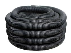 Advanced Drainage Systems 3 in. D X 100 ft. L Polyethylene Slotted Corrugated Drainage Tubing/Sock