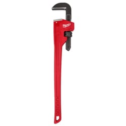 Milwaukee 5 in. Pipe Wrench Black/Red 1 pc