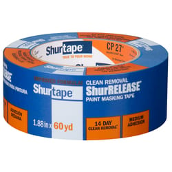 Shurtape Shurrelease 1.88 in. W X 60 yd L Blue Medium Strength Painter's Tape 1 pk