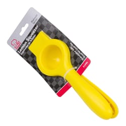 Chef Craft Yellow Plastic Lemon Squeezer