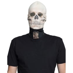 Faux Real Skeleton Face Mask Multicolored One Size Fits All