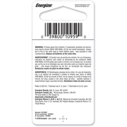 Energizer Silver Oxide 303/357 1.55 V 0.15 mAh Electronic/Watch Battery 1 pk
