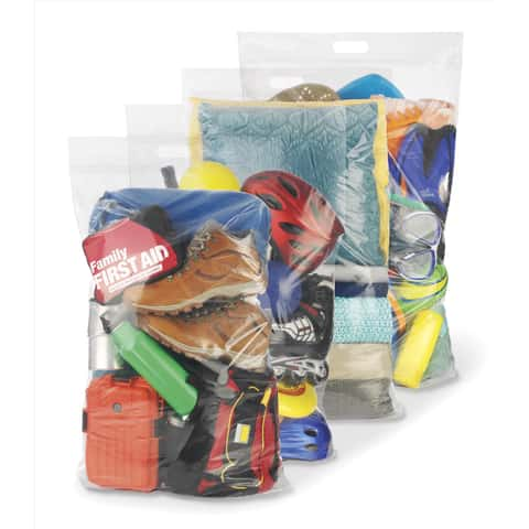 Ziploc Space Bag Clear Storage Tote 39.5 in. H X 26.5 in. W - Ace Hardware