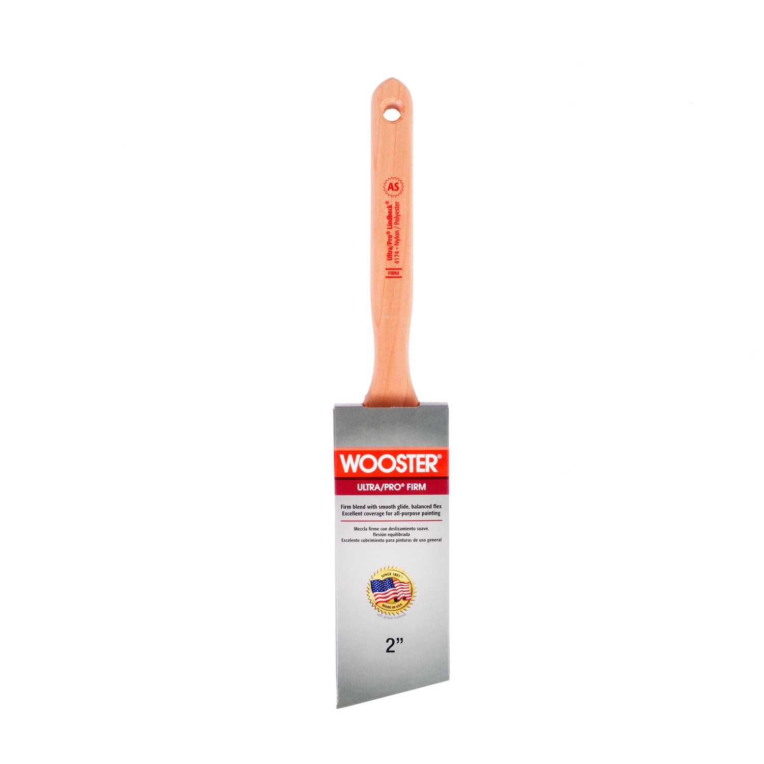 Wooster Ultra Pro 2 in. W Angle Nylon Polyester Paint Brush Ace Hardware