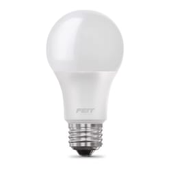 Feit A19 E26 (Medium) LED Bulb Bright White 100 Watt Equivalence 6 pk