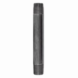 STZ Industries 1/8 in. MIP each X 1/8 in. D MIP Black Steel 5-1/2 in. L Nipple