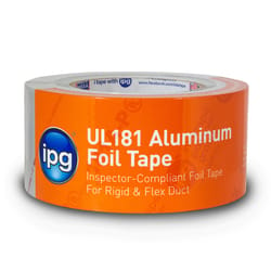 IPG 2.5 in. W X 60 yd L Silver Foil Tape
