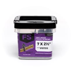Big Timber No. 7 Sizes X 2-1/2 in. L Star Bronze Deep Finish Screw 142 pk