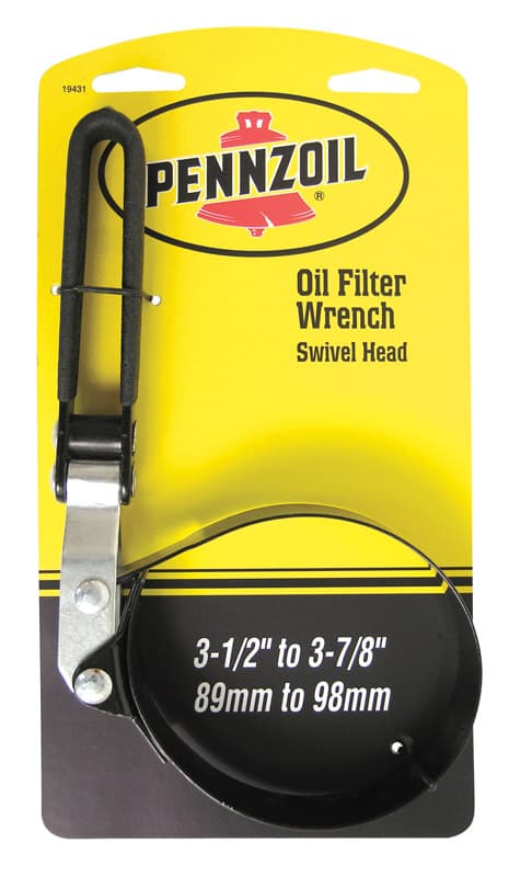 PENNZOIL Strap Oil Filter Wrench 3-7/8 