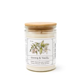 Finding Home Farms White Nutmeg & Vanilla Scent Candle 11 oz