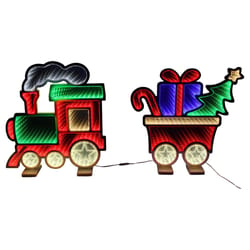 Celebrations LED Multicolored Train Animated Decor