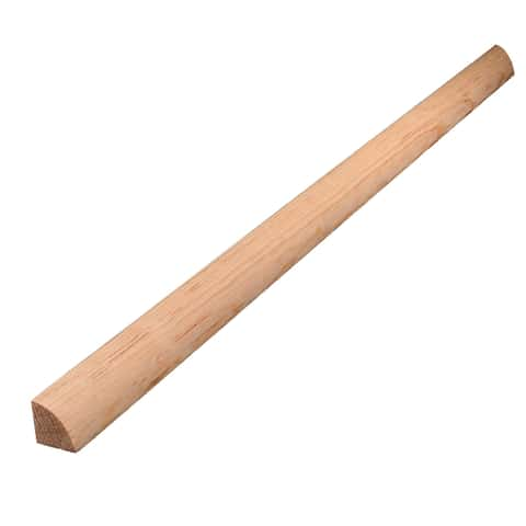 Alexandria Moulding Round Ramin Hardwood Dowel 5/8 in. D X 48 in. L 1 pk  Gray - Ace Hardware