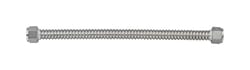 Ace 3/4 in. FIP X 3/4 in. D FIP 12 in. Corrugated Stainless Steel Water Heater Supply Line