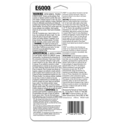 E6000 High Strength Industrial Grade Adhesive 4 pk