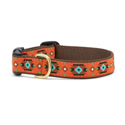 Up Country Orange Sedona Nylon Dog Collar Medium