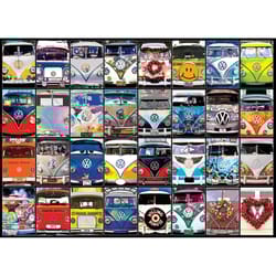 Eurographics VW Cool Faces Jigsaw Puzzles Multicolored 1000 pc