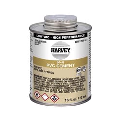 Oatey Harvey Clear Cement For PVC 16 oz