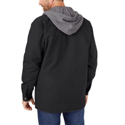 Dickies XXL Long Sleeve Men's Hooded Jacket Black