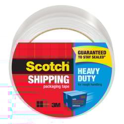 Scotch 1.88 in. W X 54.6 yd L Heavy Duty Packaging Tape Clear