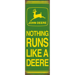 Open Road Brands John Deere Nothing Runs Like A Deere Sign Tin 1 pk