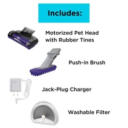 Black+Decker Dustbuster Advanced Clean Pet Bagless Cordless Standard Filter Hand Vacuum
