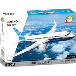 COBI Boeing 737-8 Airplane Block Set Blue/White 340 pc