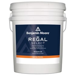 Benjamin Moore Regal Select Satin/Pearl Base 2 Interior Latex Wall Paint Interior 5 gal