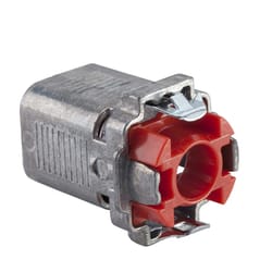 Halex Double Snap Connector 3/8 in. D 5 pk
