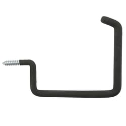 National Hardware 9.38 in. L Vinyl Coated Black Steel Large Storage Hook 50 lb. cap. 1 pk