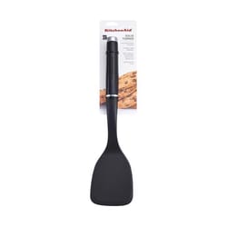 KitchenAid Black ABS/Nylon Solid Turner