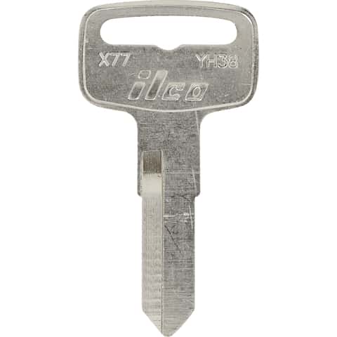 Hillman Traditional Key Motorcyle Universal Key Blank Double Hillman Traditional Key Motorcyle Universal Key Blank Double