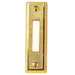 Newhouse Lighting Gold Metal Wired Door Chime Buzzer