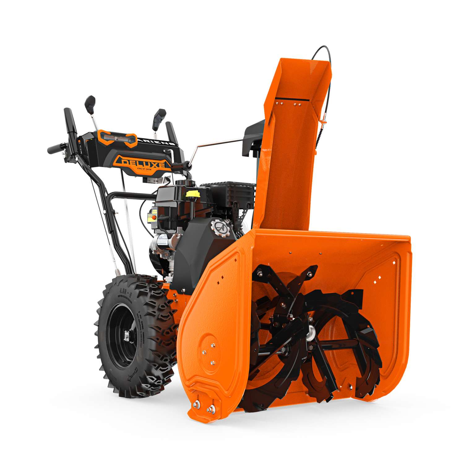 Ariens Deluxe 24 in. 254 cc Two Stage Gas Snow Blower Electric Start ...