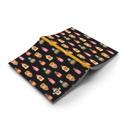 Denik 5 in. W X 8 in. L Sewn Bound Multicolored Saucy Notebook