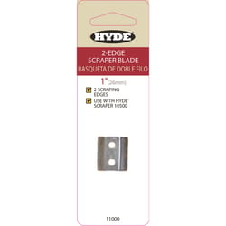 Hyde 1 in. W High Carbon Steel Double Edge Scraper Blade