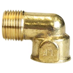 ATC 3/8 in. FPT X 3/8 in. D MPT Brass 90 Degree Street Elbow