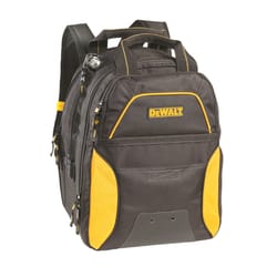 DeWalt 21.75 in. W X 17 in. H Ballistic Polyester Backpack Tool Bag 33 pocket Black/Yellow 1 pc