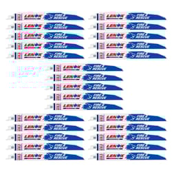 Lenox DEMOWOLF 9 in. Bi-Metal Reciprocating Saw Blade 10 TPI 25 pk