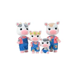 Sunny Days Honey Bee Acres Cloverberrys Cow Family Multicolored 4 pc