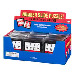 Toysmith Number Slide Puzzle Multicolored