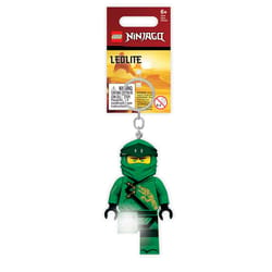 LEGO Ninjago Plastic Green Lloyd Keychain w/LED Light