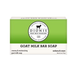 Dionis Goat Milk Verbena & Cream Scent Soap Bar 6 oz 1 pk