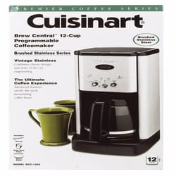 Cuisinart 12 Cup Programmable Stainless Steel Coffee Maker - Power Townsend  Company