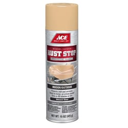 Ace Rust Stop Gloss Almond Protective Enamel Spray Paint 15 oz
